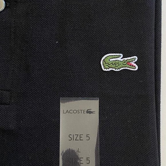 Lacoste Men's Cotton Classic Fit short Sleeves Polo NAVY - Picture 5 of 6